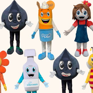 Toutes les mascottes - Cindy Corvey-Biron - La Mascotterie