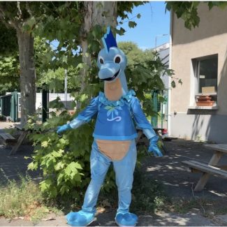 Mascotte Hippocampe - Cindy Corvey-Biron - La Mascotterie