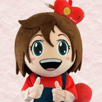 Mascotte Joy - Cindy Corvey-Biron - La Mascotterie