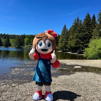 Joy au Lac de Guéry - Cindy Corvey-Biron - La Mascotterie