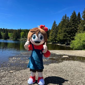 Joy au Lac de Guéry - Cindy Corvey-Biron - La Mascotterie