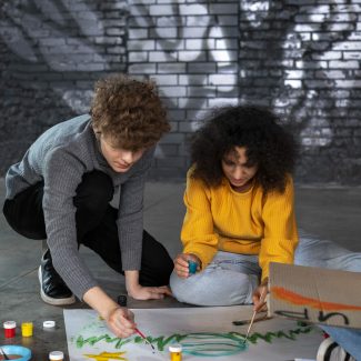 plein-coup-de-jeunes-faisant-des-bannieres (1)